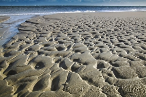 Images datées du 9 décembre 2018: Motif de sable.