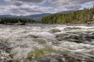 Norway River Landscape Impressions: Setesdal