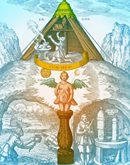 Medieval Alchemy Art Impressions: Alchemy