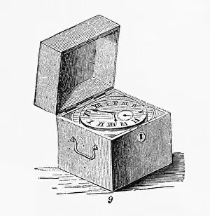 Scientific Illustration Impressions: Box Chronometer