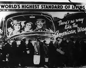 Great Depression Era Impressions: Bread Line