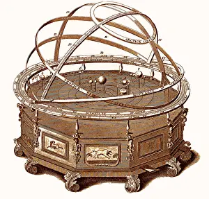 Ancient Astronomy Tools Impressions: Celestial Sphere
