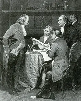 USA Historical Figures Impressions: Committee of Five, Declaration of Independence