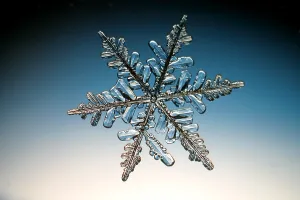 Impression encadrée : Snowflake. Une flocon de neige ou une cristaux de neige Impression encadrée : Snowflake. Une flocon de neige ou une cristaux de neige