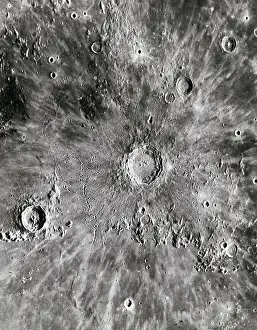 Lunar Surface Features Impressions: Moon Surface