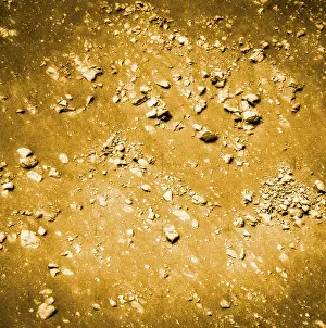 Lunar Surface Features Impressions: Moon Surface