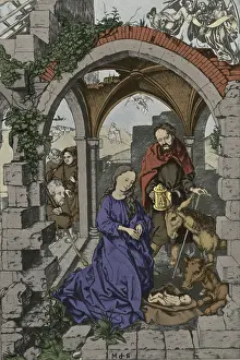 Christian Nativity Scene Impressions: Nativity
