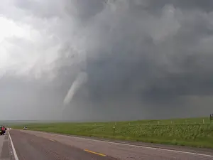 Cumulonimbus Cloud Formation Impressions: Tornado
